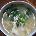 クックHJTK9C☆'s cooksnap of when they made (捨てちゃう外葉で)レタスと卵のスープ.