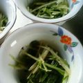 0honoka0's cooksnap of when they made 2分で完成！水菜のナムル.