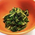 クックE662AA☆'s cooksnap of when they made ほうれん草のナムル 韓国レシピ.