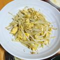 Loomia's cooksnap of when they made もやしと卵の炒め.