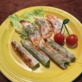こつゆ514's cooksnap of when they made もやし､豆苗､ウィンナーの包み焼き.