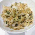 ロンロン＠チワワ's cooksnap of when they made やみつきリメイク☆白菜の漬け物ごま油炒め.