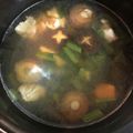 kei115's cooksnap of when they made 絶品お吸い物！白だしで簡単に♪鶏肉＆椎茸.