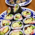 Quick　hiyoko's cooksnap of when they made 節約巻き寿司☆恵方巻きやお正月にも.