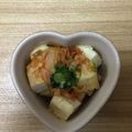 かおり♡♡♡'s cooksnap of when they made レンジで韓国風おつまみ！キムチーズ厚揚げ.