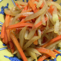 へそ曲がりクック's cooksnap of when they made 大根と人参の皮だけきんぴら.