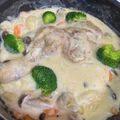 asas0600's cooksnap of when they made フライパン1つで簡単！チキンのクリーム煮.