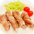 悠LOVE航's cooksnap of when they made 長芋の豚肉巻き.