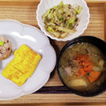 4児男子母さんの台所's cooksnap of when they made ☆レタスとセロリの爽やかゆかり和え〜♪.