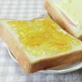umemodoki's cooksnap of when they made バタージャムトースト.