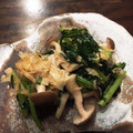 cookjen's cooksnap of when they made 5分で簡単！しめじと春菊のめんつゆ炒め.