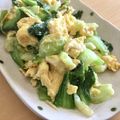 pali's cooksnap of when they made 柔らかチンゲンサイの卵炒め.