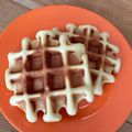 みかん茶's cooksnap of when they made さつまいもの米粉ワッフル.