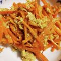 ahirunrunr's cooksnap of when they made やばうま！にんじんしりしり♪.