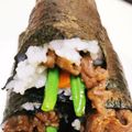 ココあやワン's cooksnap of when they made キンパ細巻きde恵方巻.