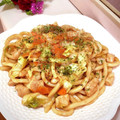 naopon☆'s cooksnap of when they made 簡単♪うちの焼きうどん.