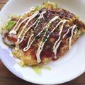 」りふ's cooksnap of when they made 低糖質 キャベツと卵のふわとろお好み焼き.