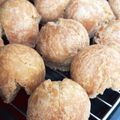 ノマ子's cooksnap of when they made サクサク！！簡単！ぷちサーターアンダギー.
