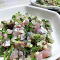 sayaリーヌ's cooksnap of when they made 基本の＊鯵のたたき＊.