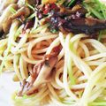 クックV5I41M☆'s cooksnap of when they made 動画あり☆簡単！牡蠣ときのこのスパゲティ.