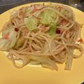 やまがあ's cooksnap of when they made 桜えびとキャベツのペペロンチーノ。.