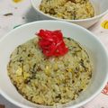 赤い電話's cooksnap of when they made 簡単！高菜チャーハン.