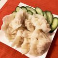 caruga's cooksnap of when they made 鶏ひき肉とセロリのレモン風味水餃子.