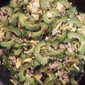 らっこのごはん's cooksnap of when they made 豆腐無し『ふわふわ卵のゴーヤチャンプル』.