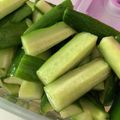 ゆりはるみ♡'s cooksnap of when they made 叩きキュウリ☆簡単梅酢のお漬物.
