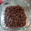 ぶっちゃん★'s cooksnap of when they made 合挽き肉のそぼろ.