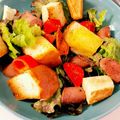 みなとのまんま's cooksnap of when they made ワンボールランチ 残り物でカフェ気分♪.