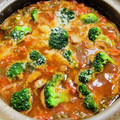 料理男子部's cooksnap of when they made トマト缶で❗水炊き鍋の余りをトマト鍋に☺.