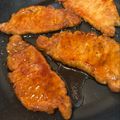 ちはなおママ's cooksnap of when they made 簡単！豚ロース厚切りの甘酢トンテキ.