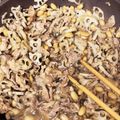 こそこ0731's cooksnap of when they made れんこんと豚肉の甘辛炒め.