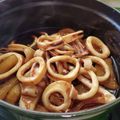 ｸﾏﾘｴ's cooksnap of when they made イカも柔らか♪イカと大根の煮物.