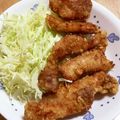 向日葵タンポポ's cooksnap of when they made 簡単！厚切り豚ロースの竜田揚げ.