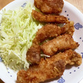 向日葵タンポポ's cooksnap of when they made 簡単！厚切り豚ロースの竜田揚げ.
