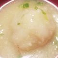 沙良波's cooksnap of when they made れんこん団子のもちもち味噌汁.