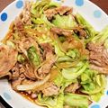 ねねこここ's cooksnap of when they made 豚肉とキャベツの甘辛生姜焼き.