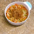 おもちまるとシャルル's cooksnap of when they made 離乳食完了期☆焼きうどん☆.