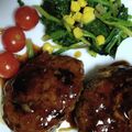 chef RIE's cooksnap of when they made 激ウマ！大葉ハンバーグ.