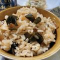 クックＦ8ＪＷ40☆'s cooksnap of when they made 昆布巻きリメイク 炊き込みご飯.