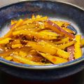 ☆GSSQHY☆'s cooksnap of when they made さつまいも1本で☆バター風味きんぴら.