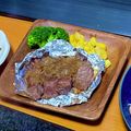 ごしゅ子's cooksnap of when they made 和風カットステーキ＊オニオンソース＊.