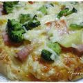ちはるか's cooksnap of when they made HBで米粉入ふんわりもっちりpizza♪.