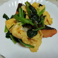レオミウ's cooksnap of when they made 簡単♡時短♡鮭と小松菜の卵炒め.