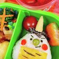 S＊mama♡'s cooksnap of when they made キャラ弁＊簡単♪節分オニぎりくん.