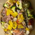 単身赴任自炊's cooksnap of when they made 簡単で豪華　ホウボウのアクアパッツァ.