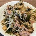 Yokchina's cooksnap of when they made もやしとワカメのツナサラダ.