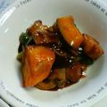 0honoka0's cooksnap of when they made 大好きな豚肉とかぼちゃの甘酢煮。。。❤.